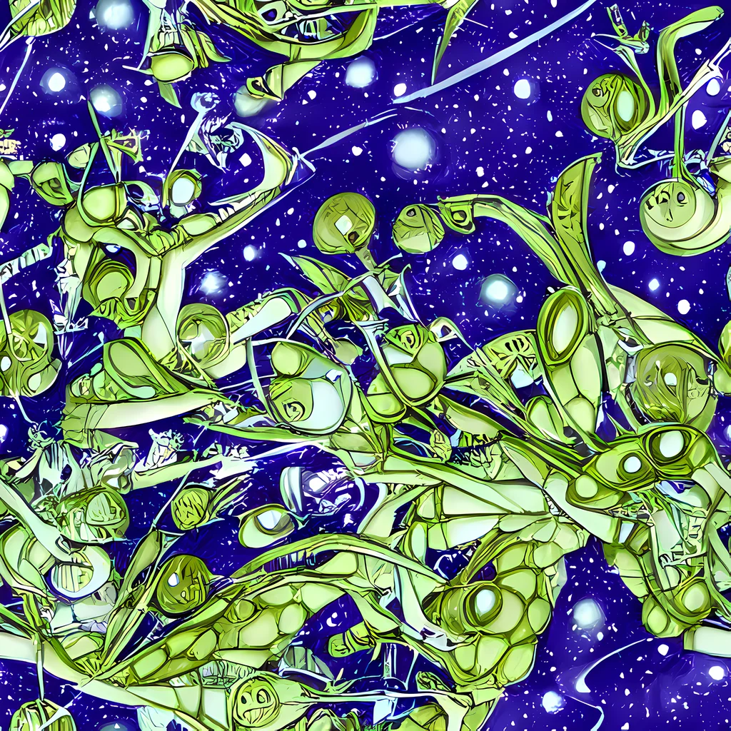 The Galactic Greenery pattern