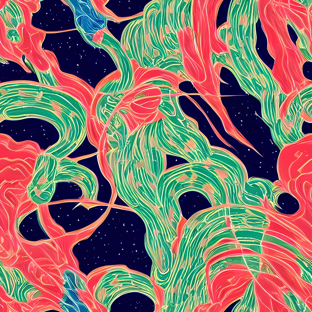 The Midnight Jungle pattern