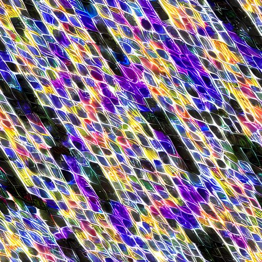 The Violet Shatter pattern
