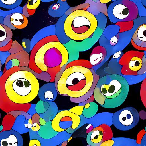 The Neon Watchers pattern