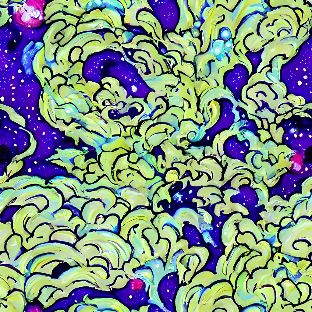 The Electric Foliage pattern