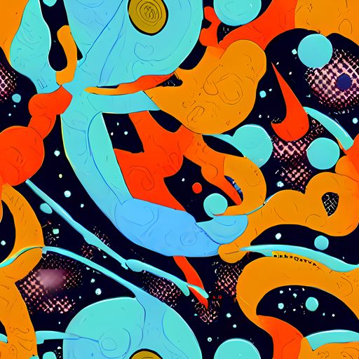 The Deep Space Drip pattern