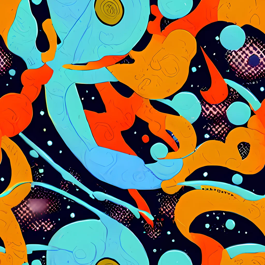 The Deep Space Drip pattern