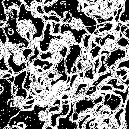 The Inkstorm Ribbons pattern