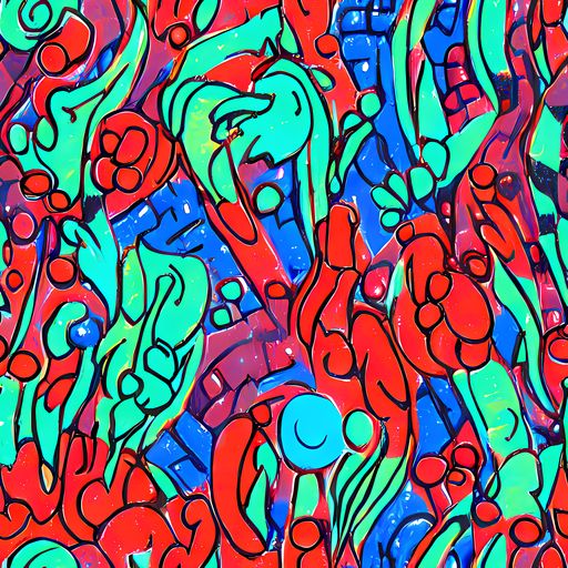 The Hypercolor Habitat pattern