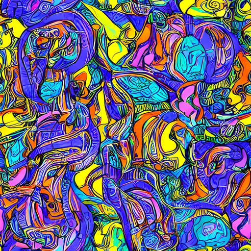 The Electric Opulence pattern