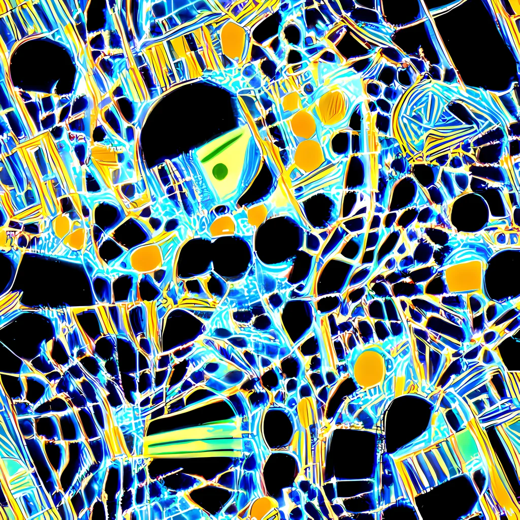 The Blue Static pattern