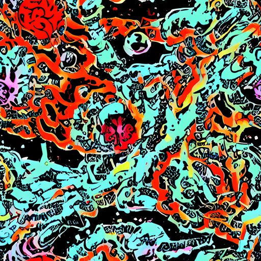 The Neon Wildstyle pattern