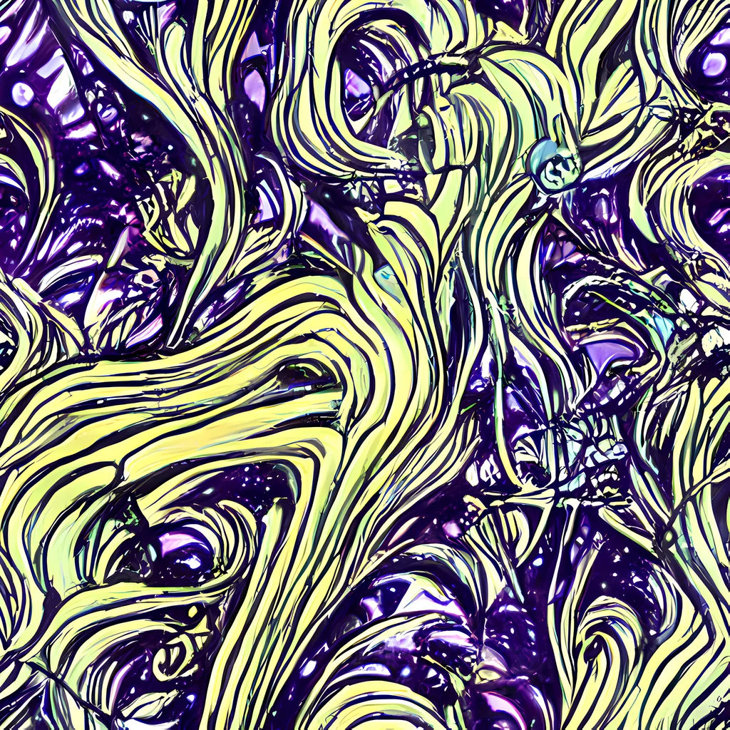 The Acid Foliage pattern