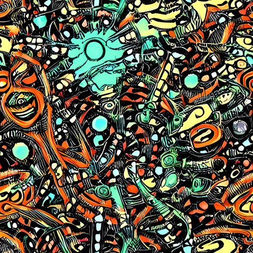 The Neon Rumble pattern