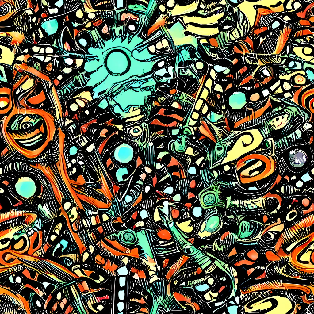 The Neon Rumble pattern