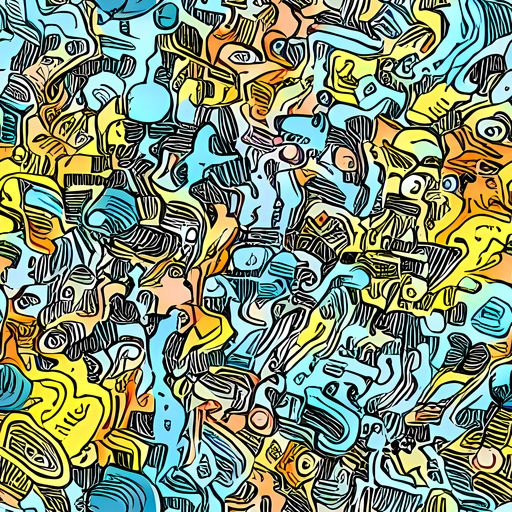 The Neon Riddle pattern