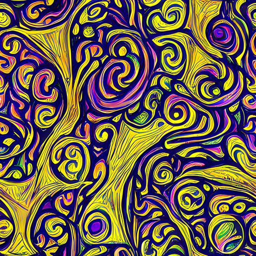The Indigo Fever pattern