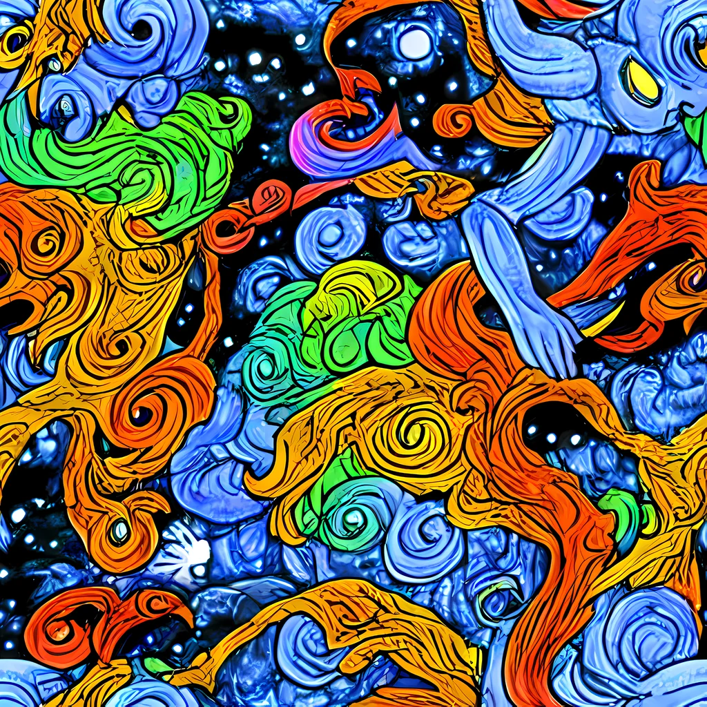 The Blue Flame Orbit pattern