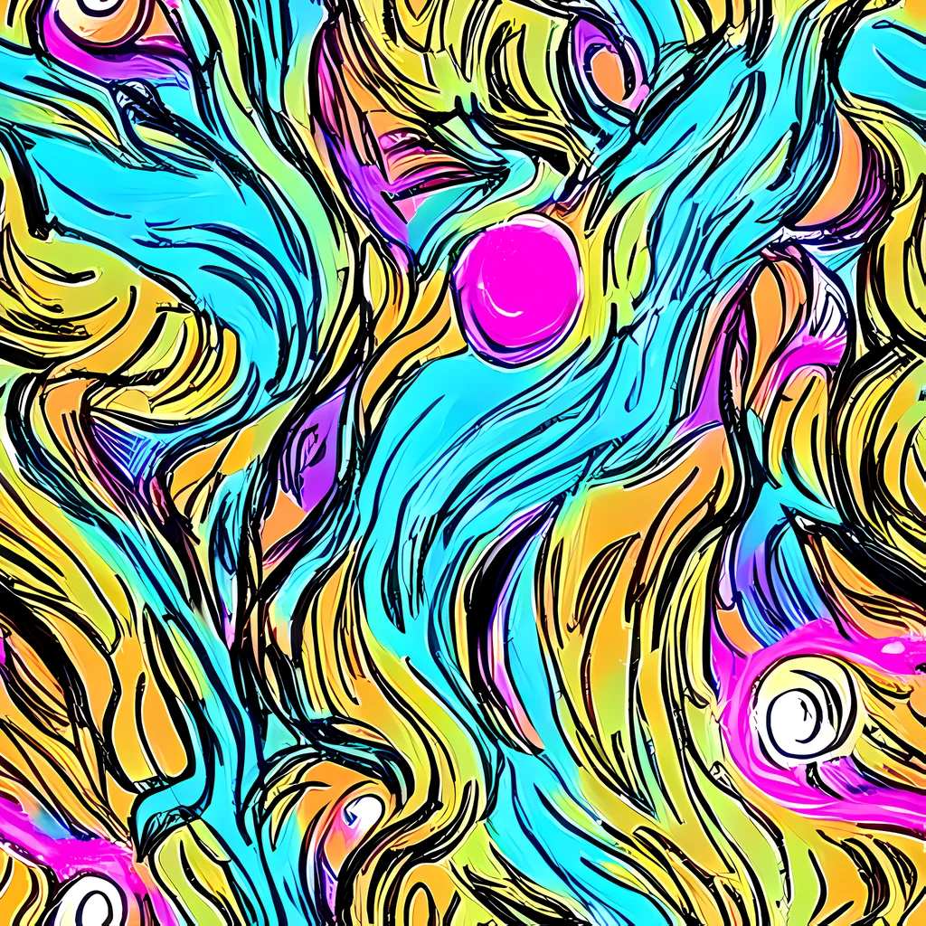 The Liquid Neon pattern
