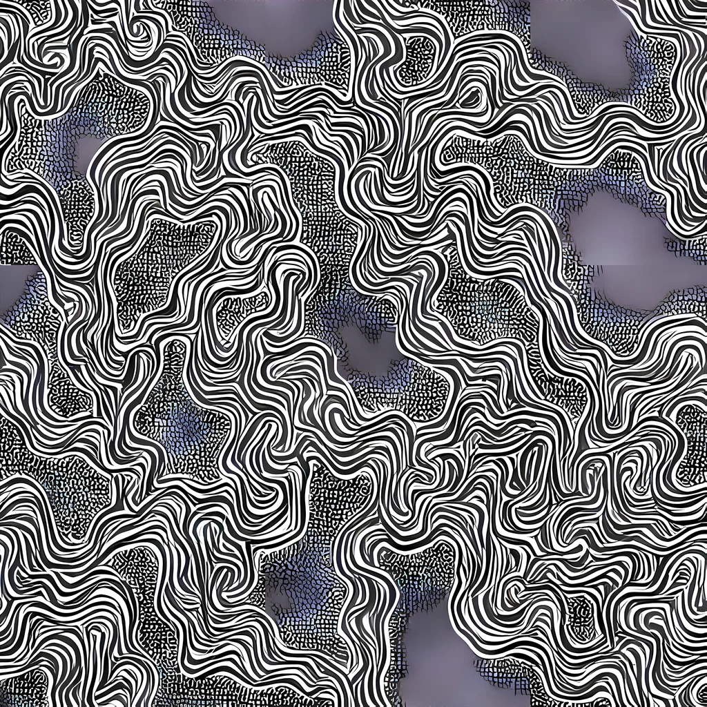 The Sinuous Static pattern
