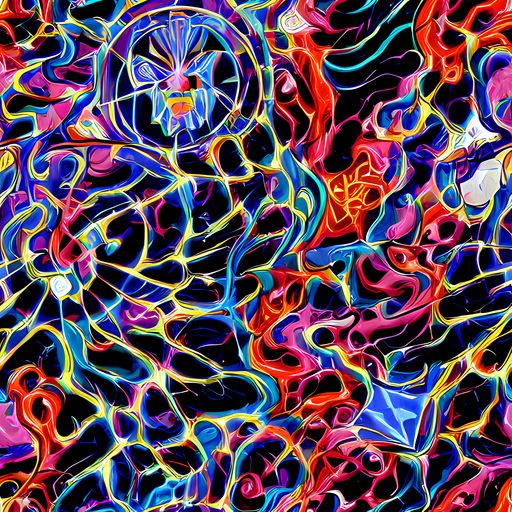 The Abyssal Neon pattern