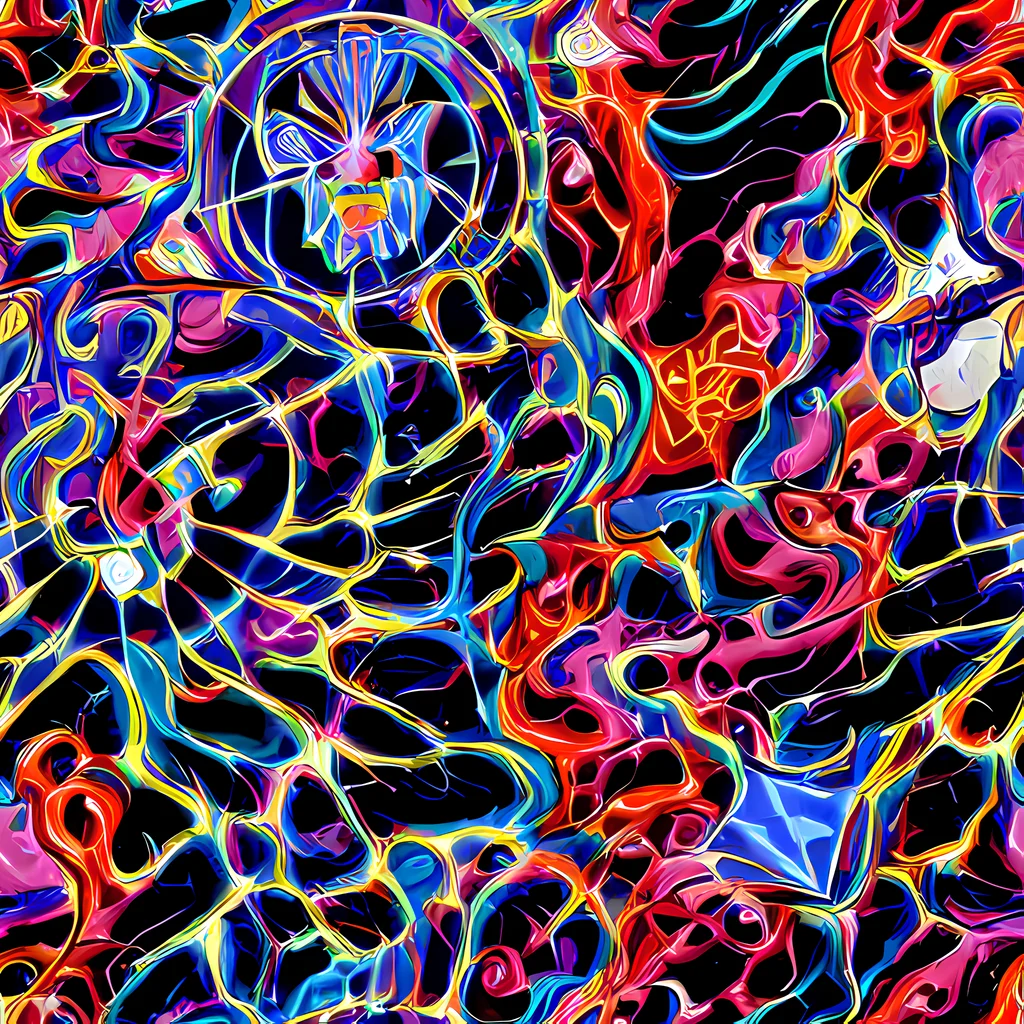 The Abyssal Neon pattern