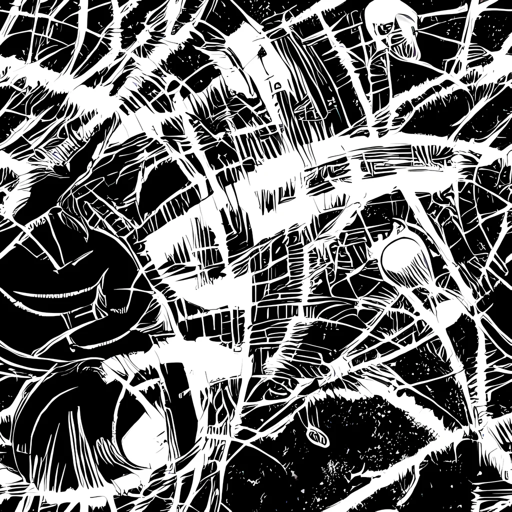 The Noir Frond pattern