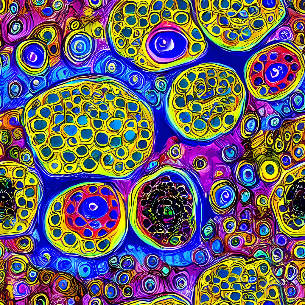 The Electric Pomegranate pattern