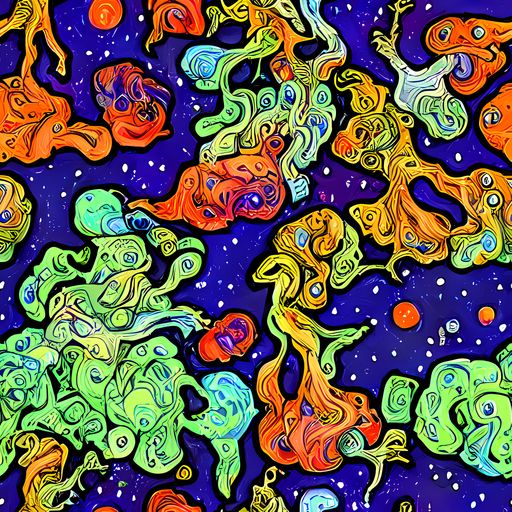The Midnight Reef pattern