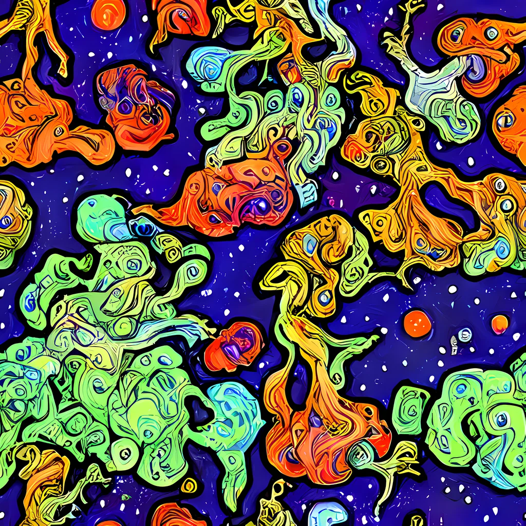 The Midnight Reef pattern