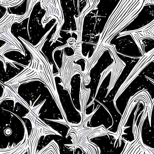 The Inkwood Veins pattern