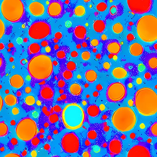 The Chromatic Bubblebath pattern