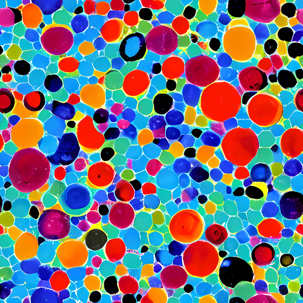 The Prismatic Pebbles pattern