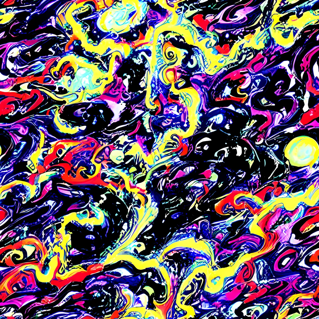 The Ultraviolet Whirlpool pattern