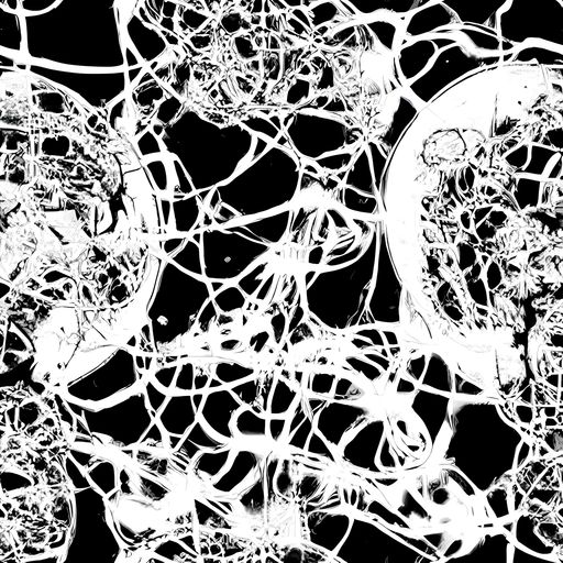 The Black Lace Riot pattern
