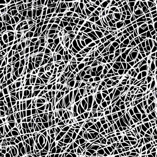 The Midnight Scribble pattern