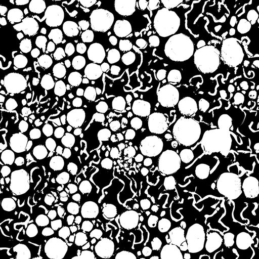 The Ink Bubble Riot pattern