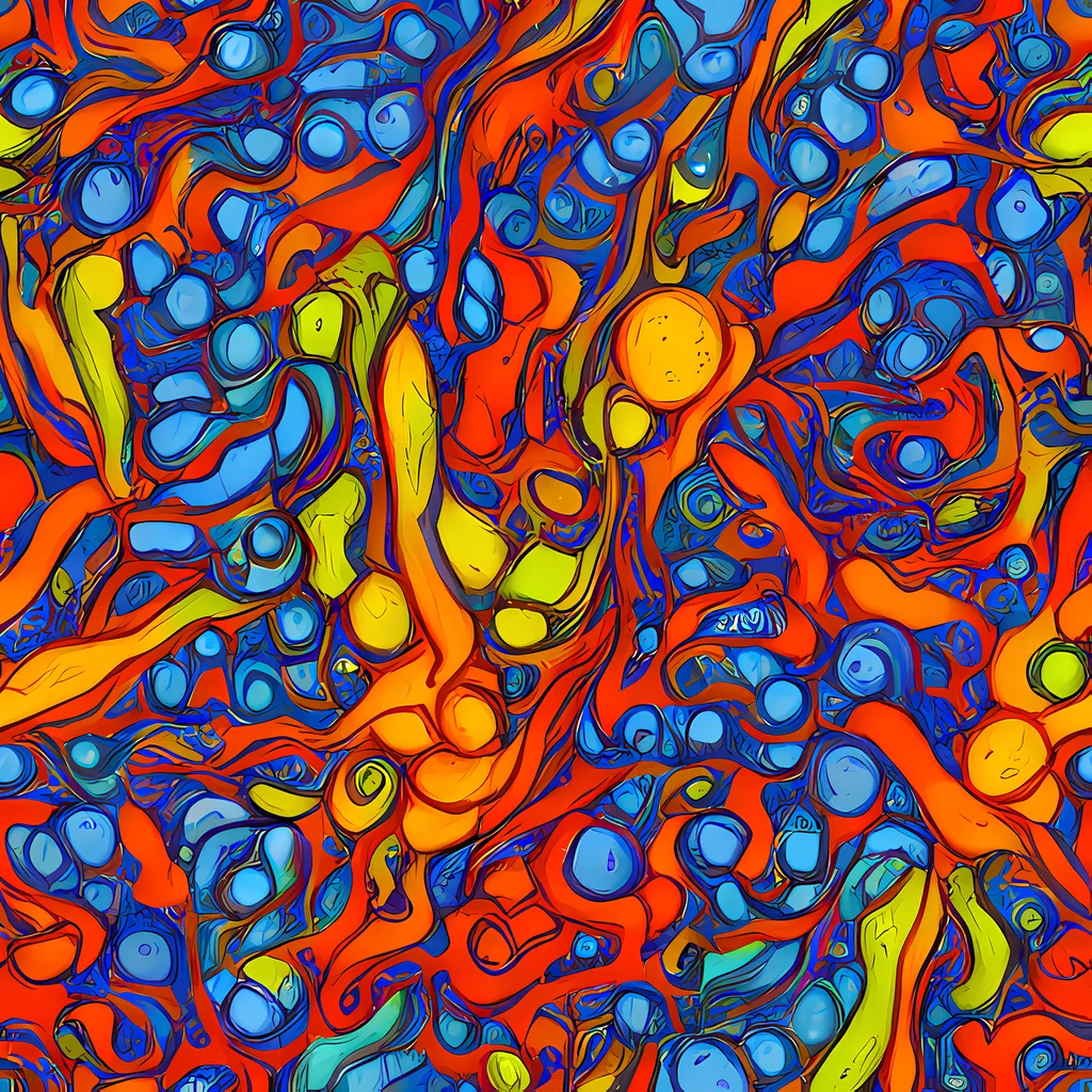 The Lava Electric pattern