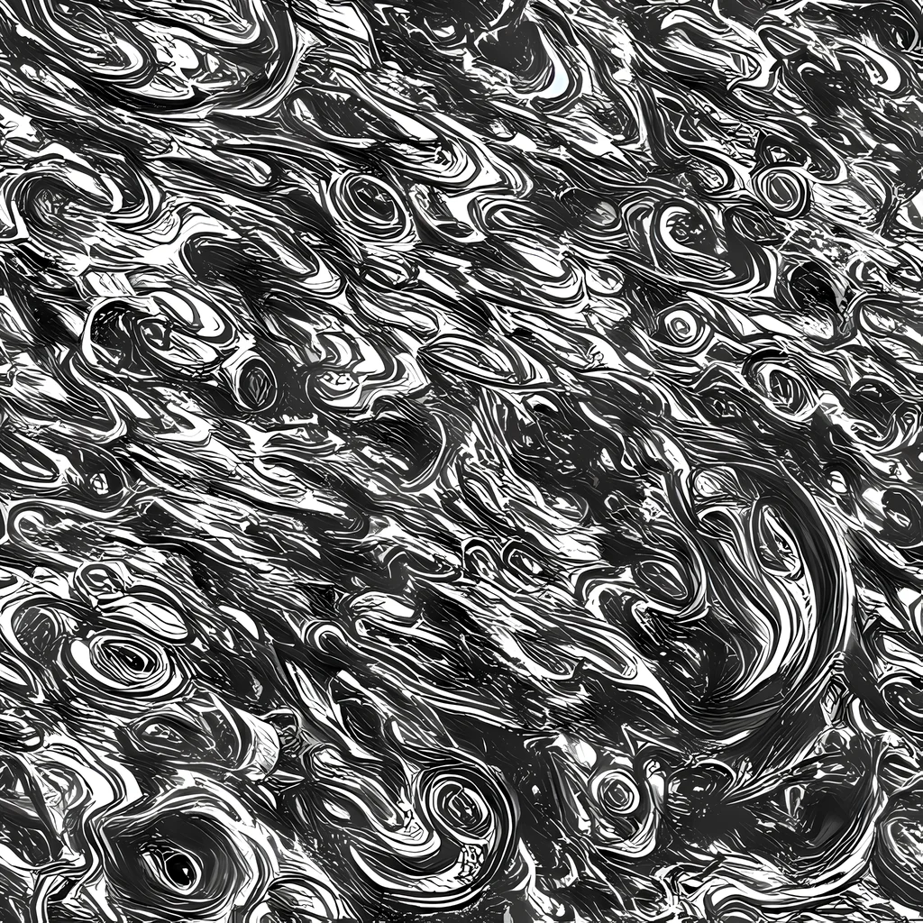 The Liquid Onyx pattern