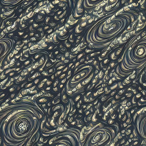 The Inkstorm Paisley pattern