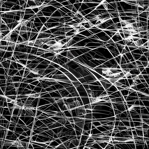 The Whitewire Maze pattern