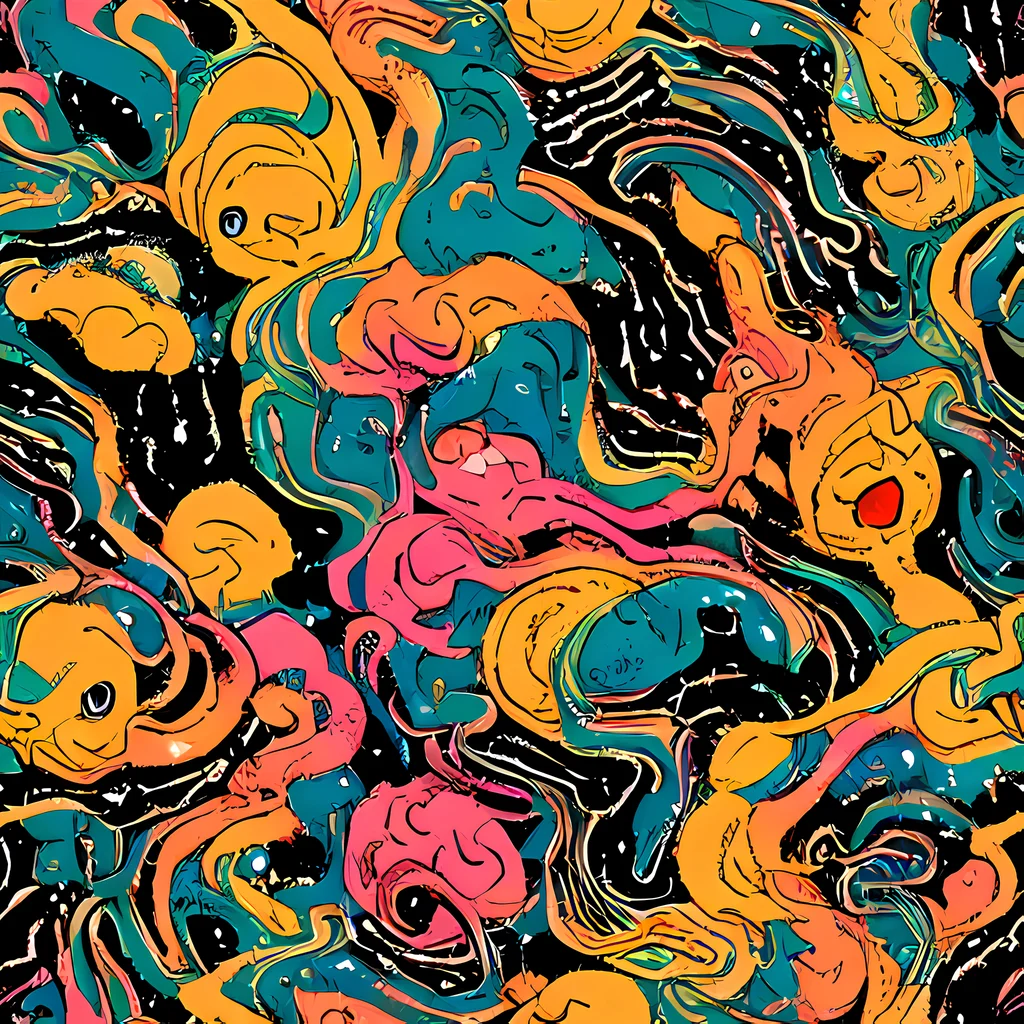 The Ink Ocean pattern