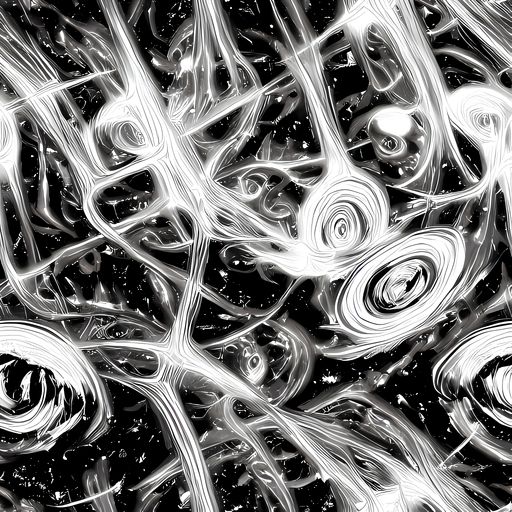The Monochrome Melt pattern