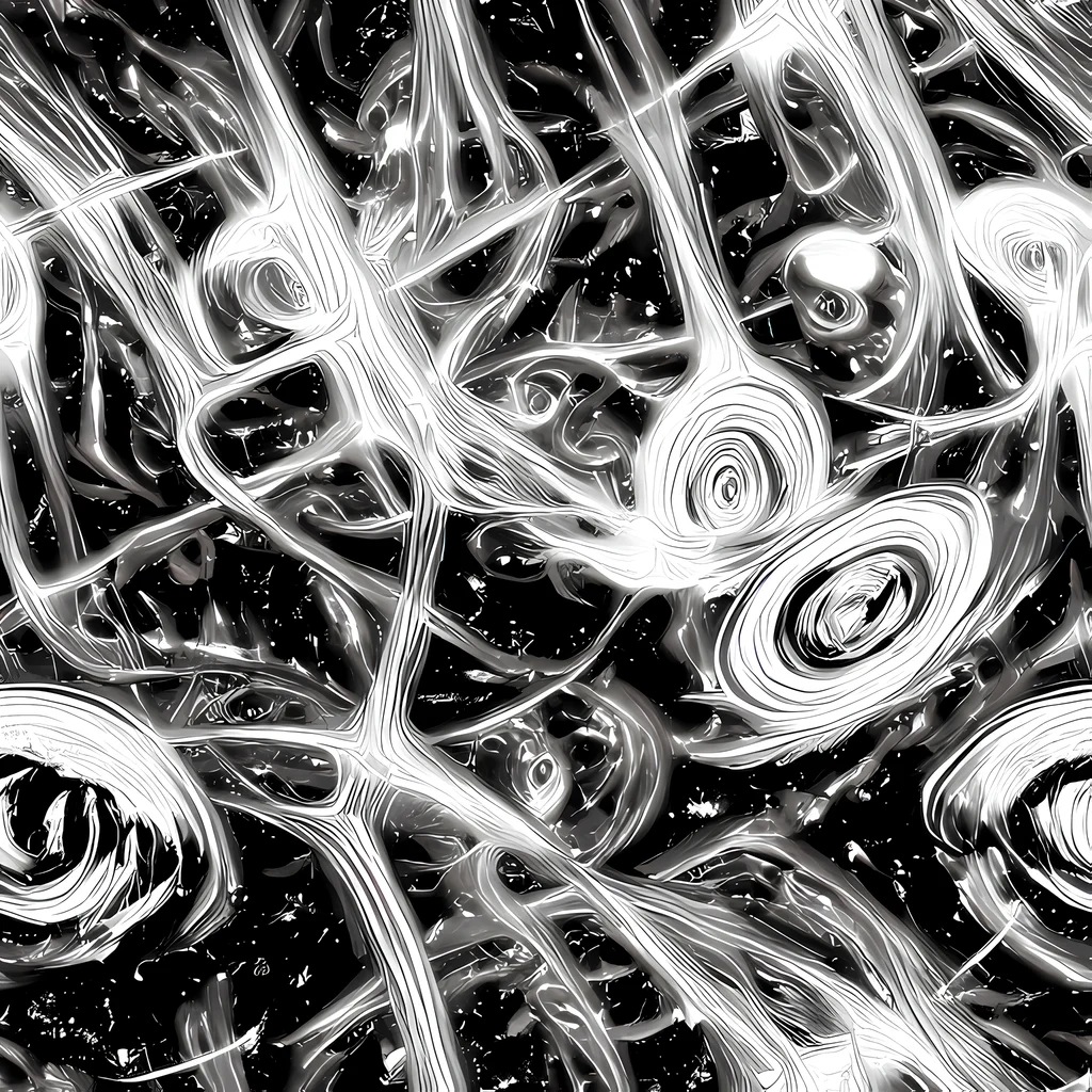 The Monochrome Melt pattern