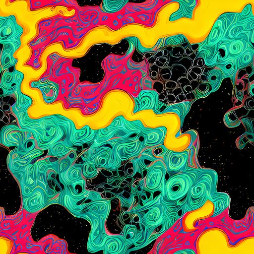 The Electric Malachite pattern