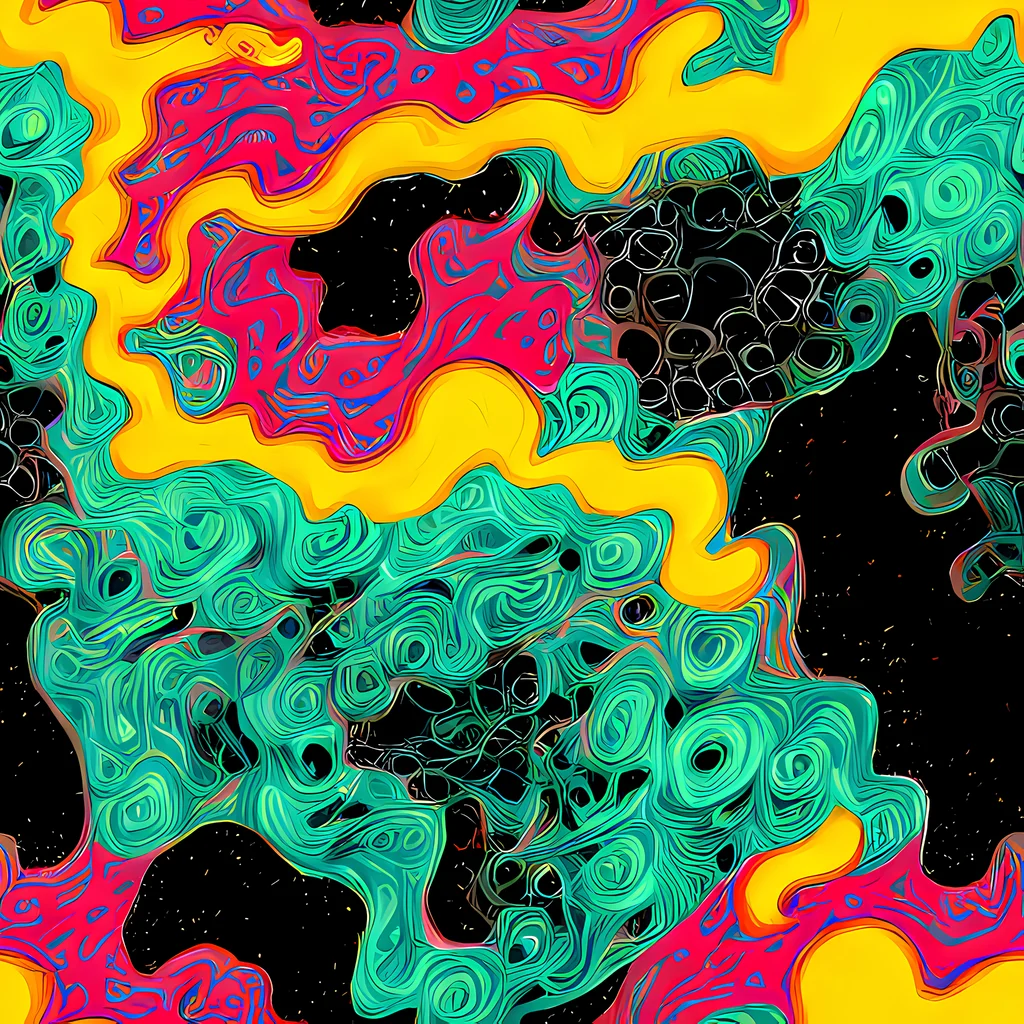 The Electric Malachite pattern