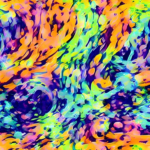 The Acid Sunset pattern