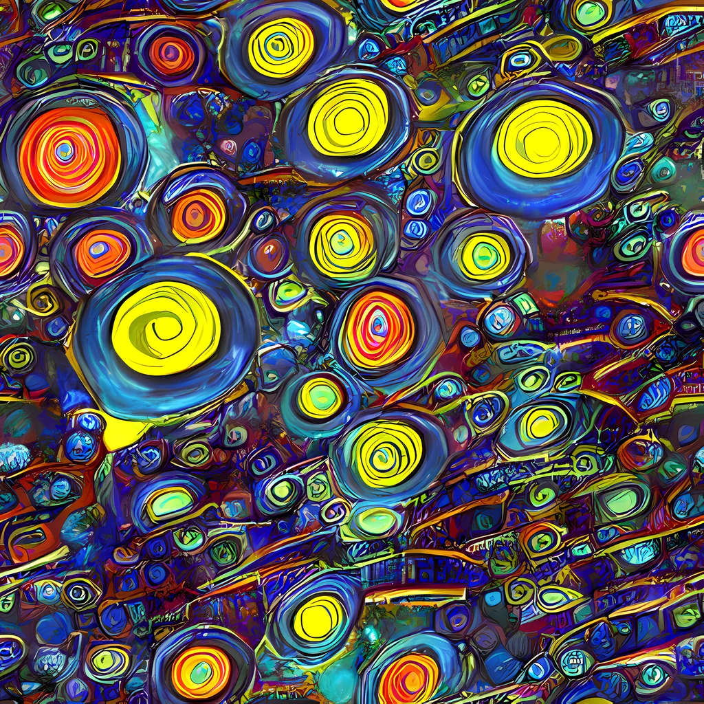 The Indigo Cyclone pattern