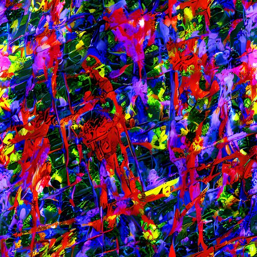 The Fractured Rainbow pattern