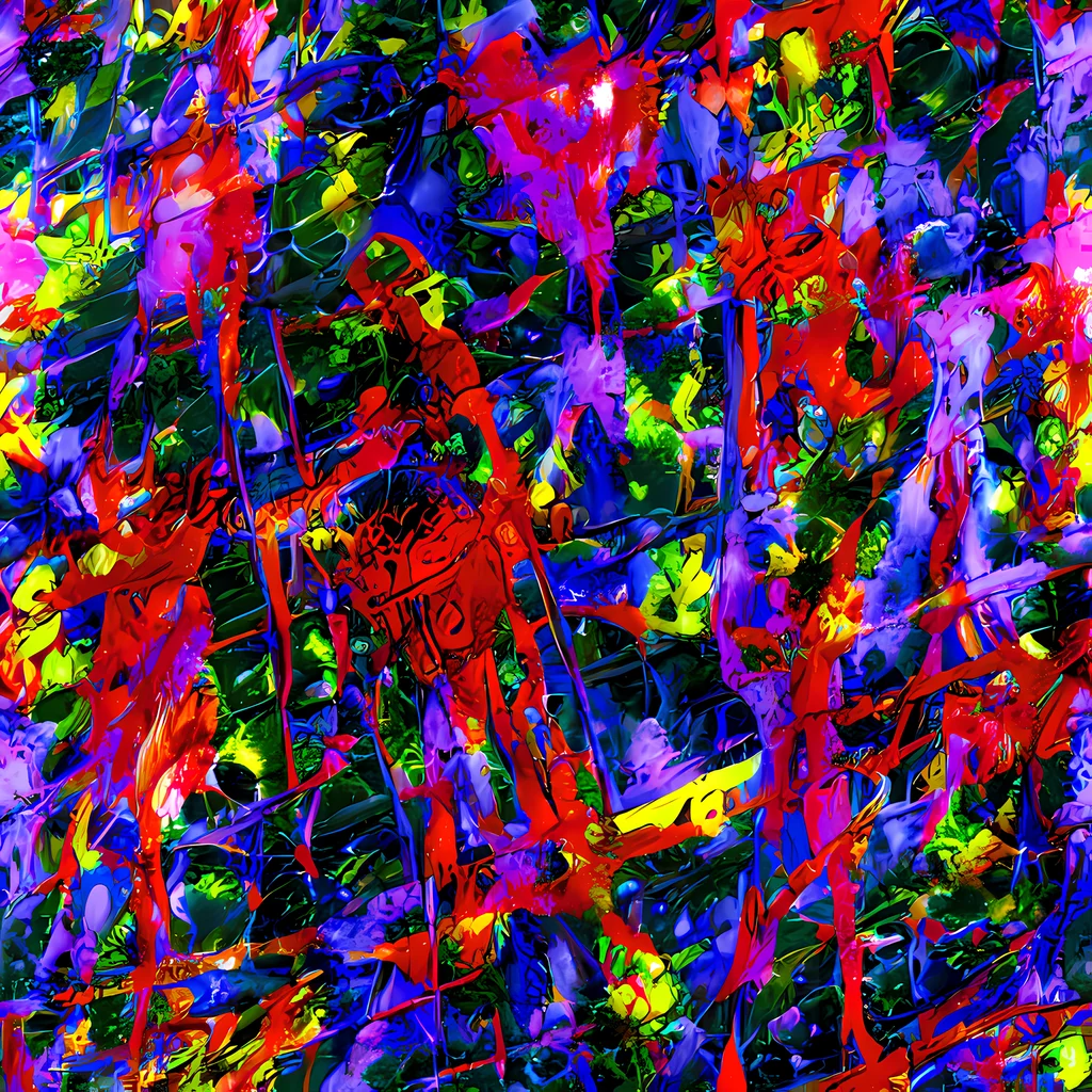 The Fractured Rainbow pattern