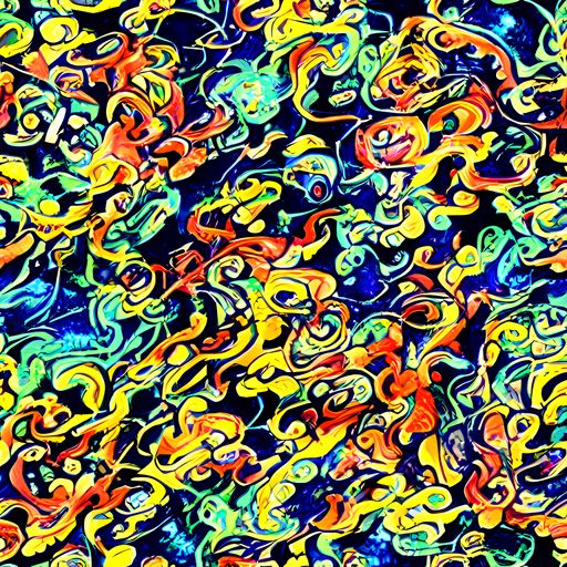 The Lucid Tangle pattern