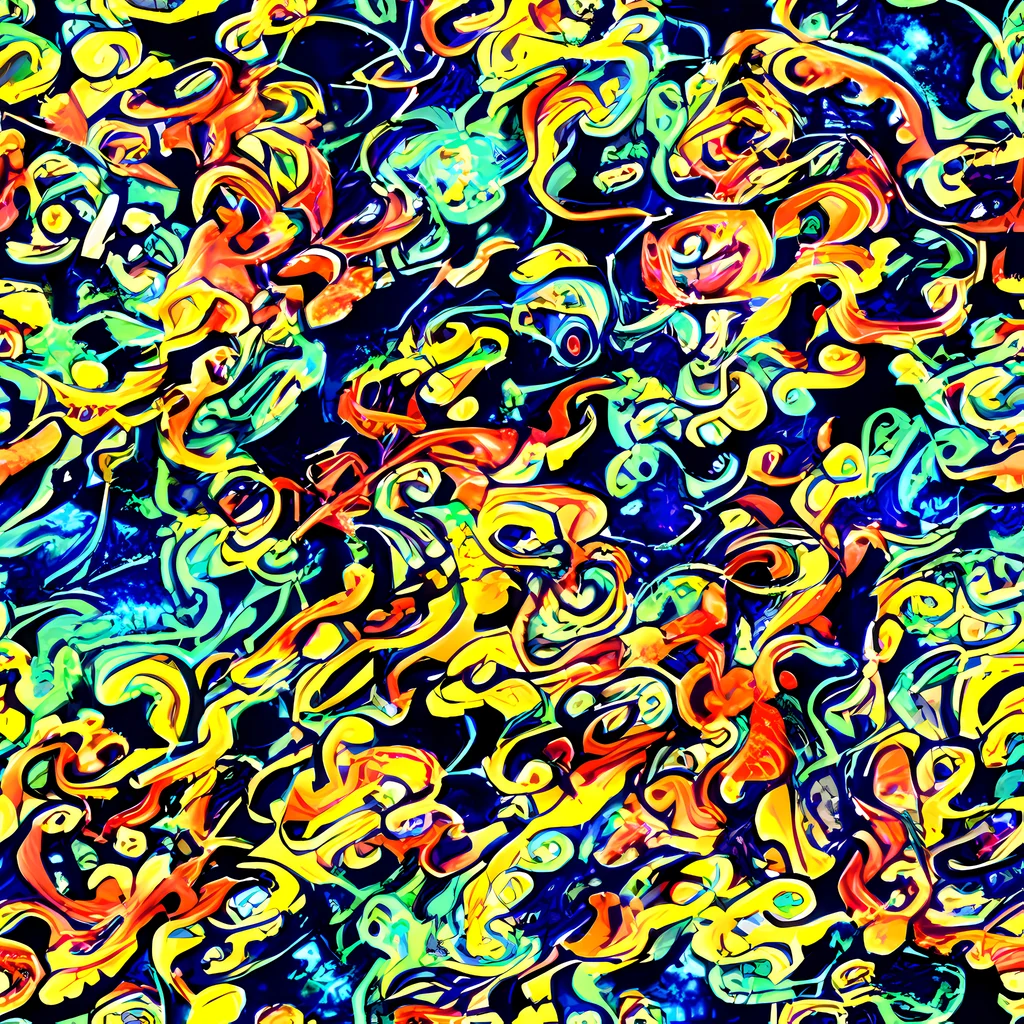 The Lucid Tangle pattern