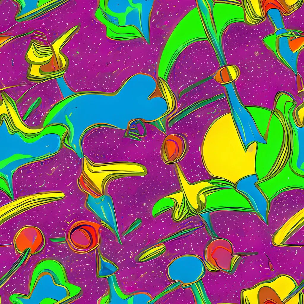 The Hypercolor Haze pattern