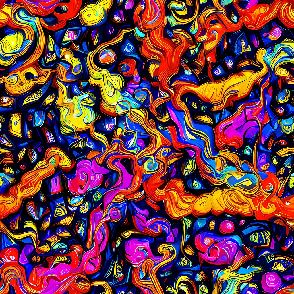 The Cosmic Colorquake pattern